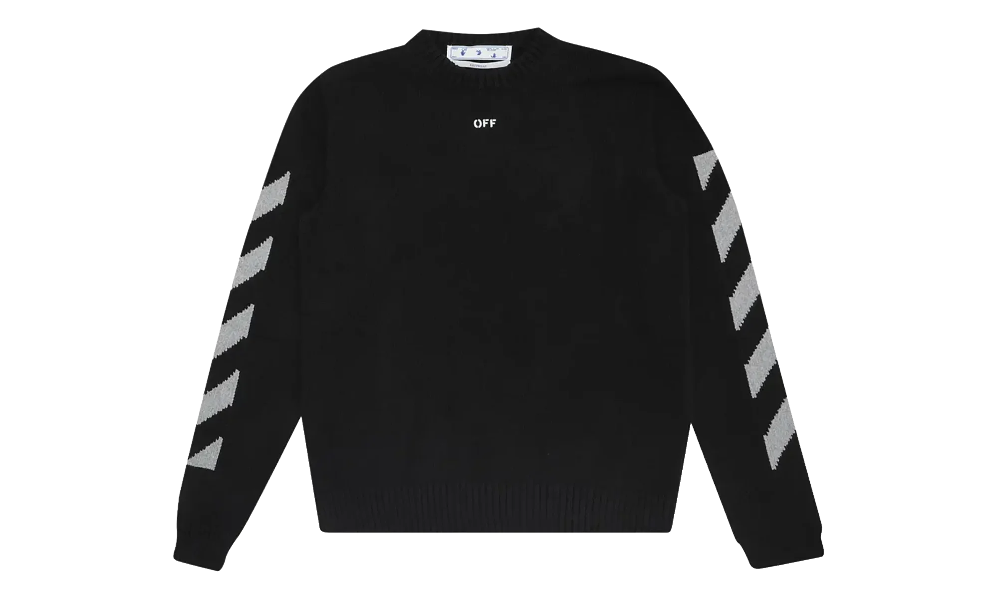 Arrow Knit Crewneck "Black" OMHE023R21KNI0011041