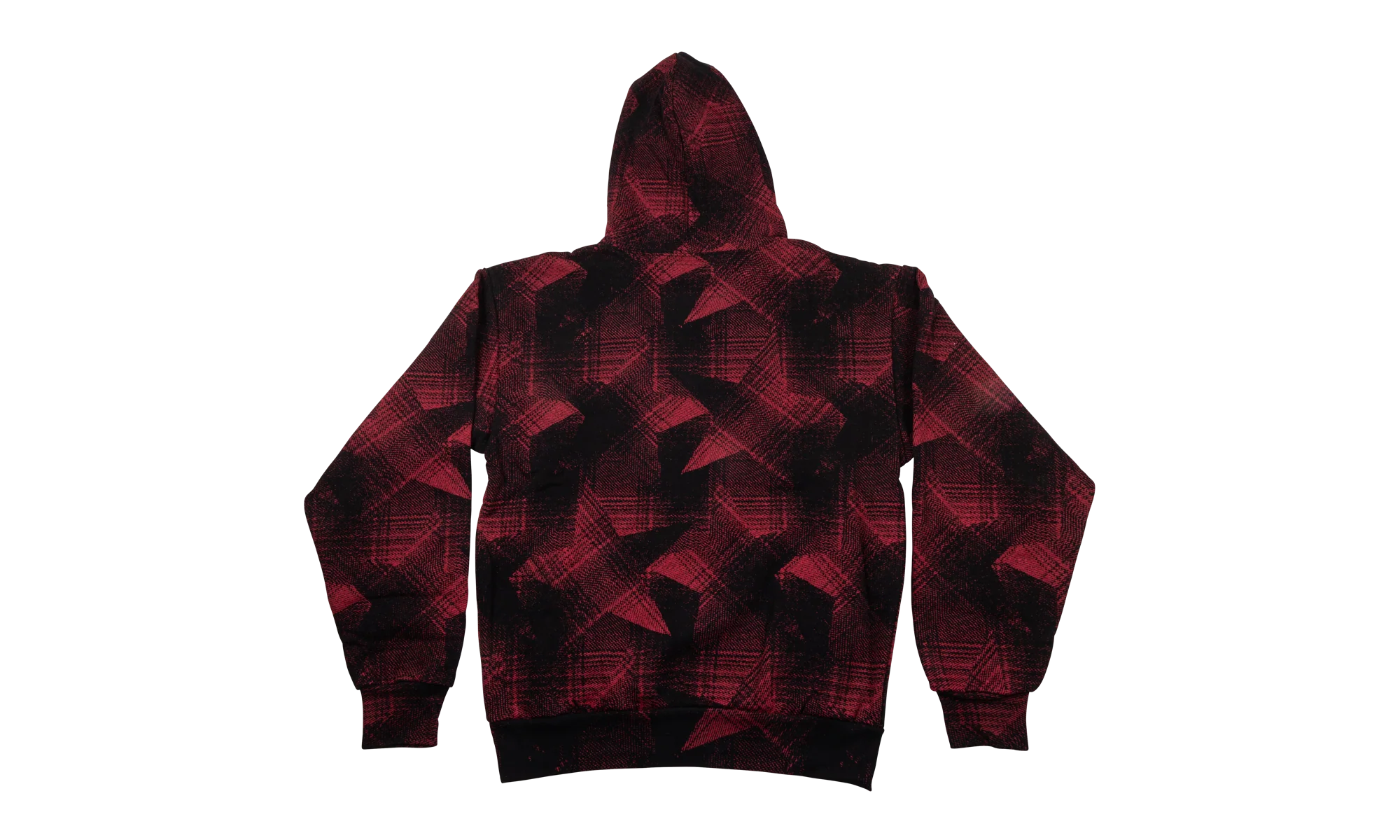 PLAID SPLATT HOODIE "Black" SP5der299
