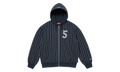 Devil S Logo Zip Up Hooded Sweatshirt "SS26 - Stripe" SU27309