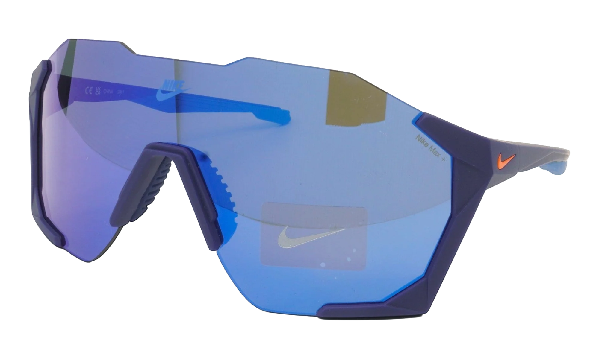 Charged Shield Sunglasses "Matte Blue Void / Blue Mirror" IB3518X 492