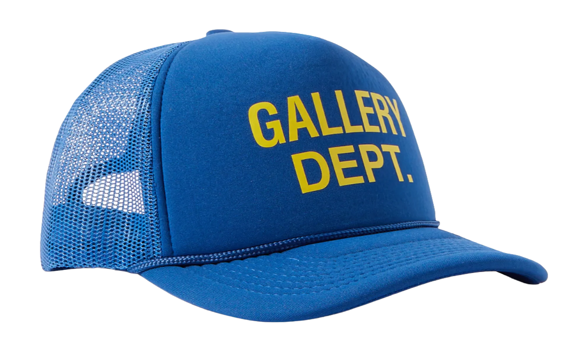 Logo Print Trucker Cap "Blue" GD077