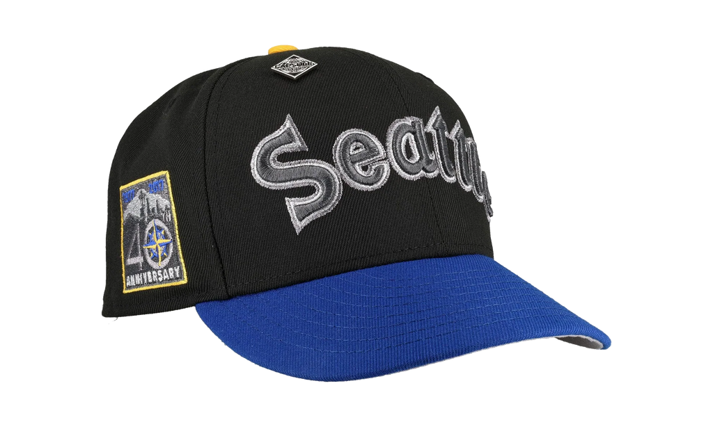 59FIFTY Seattle Mariners 40th Anniversary Fitted Hat "Galactic Burst Collection" NE379