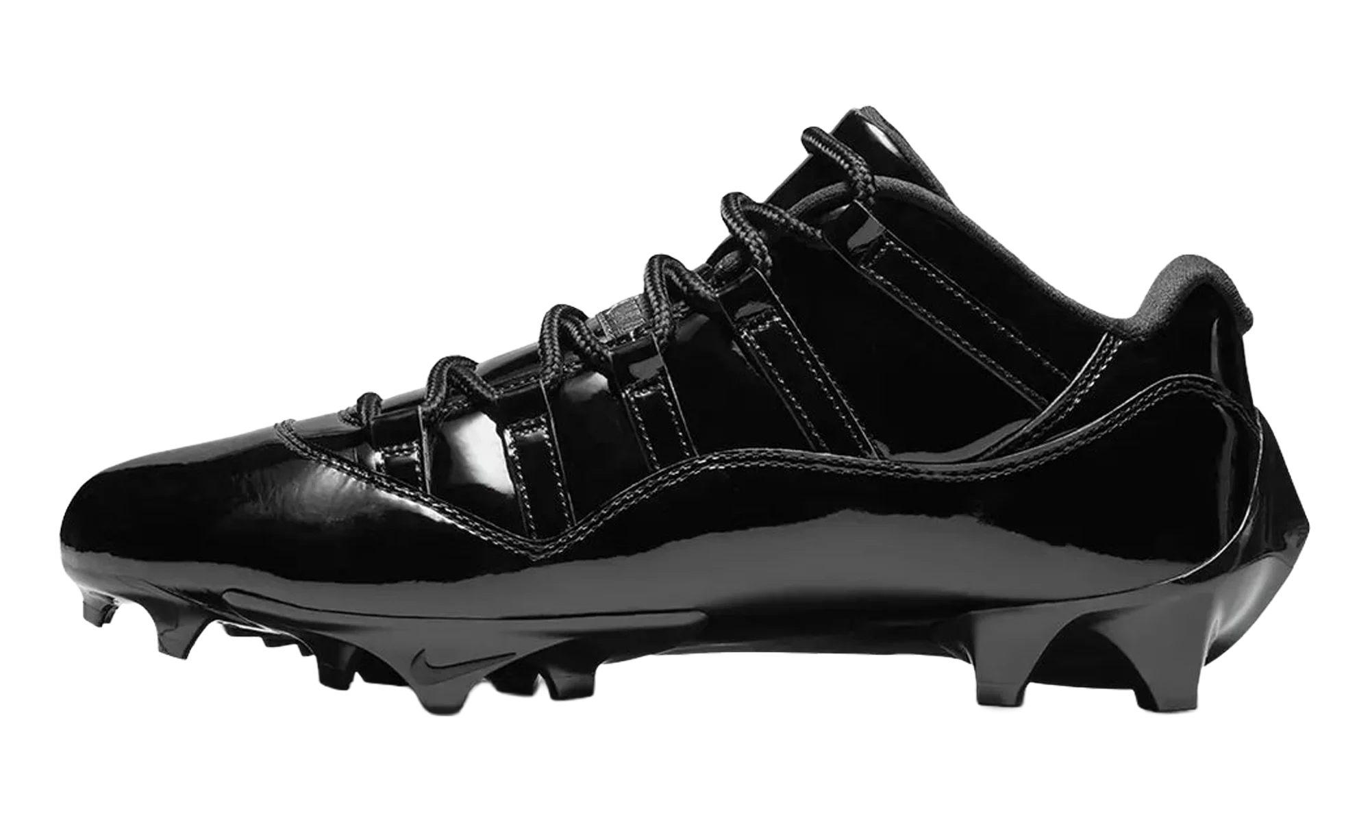 Air Jordan 11 Low TD Cleat "Patent Black" IQ8113 001