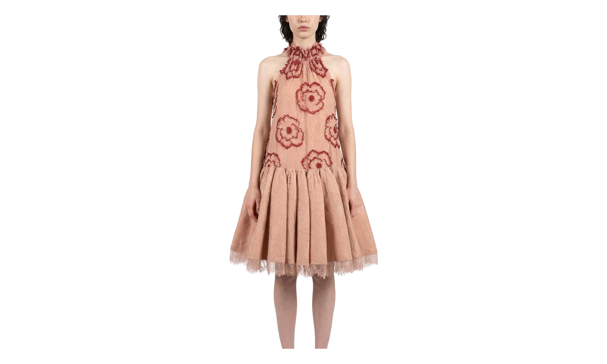Floral DRESS "Beige" RW DR9013 5534 H22 032