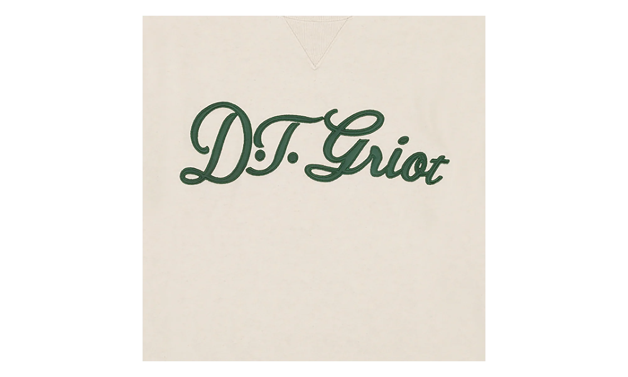 Griot Crewneck Sweatshirt "Cream" DT491