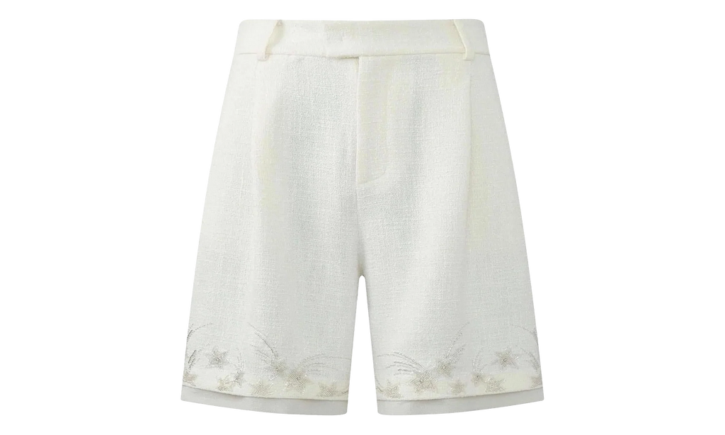 Layered Hexa Shorts "White" BC25AWSP03