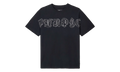 Logo Print Cotton T-Shirt "Black" P104 TBGO425