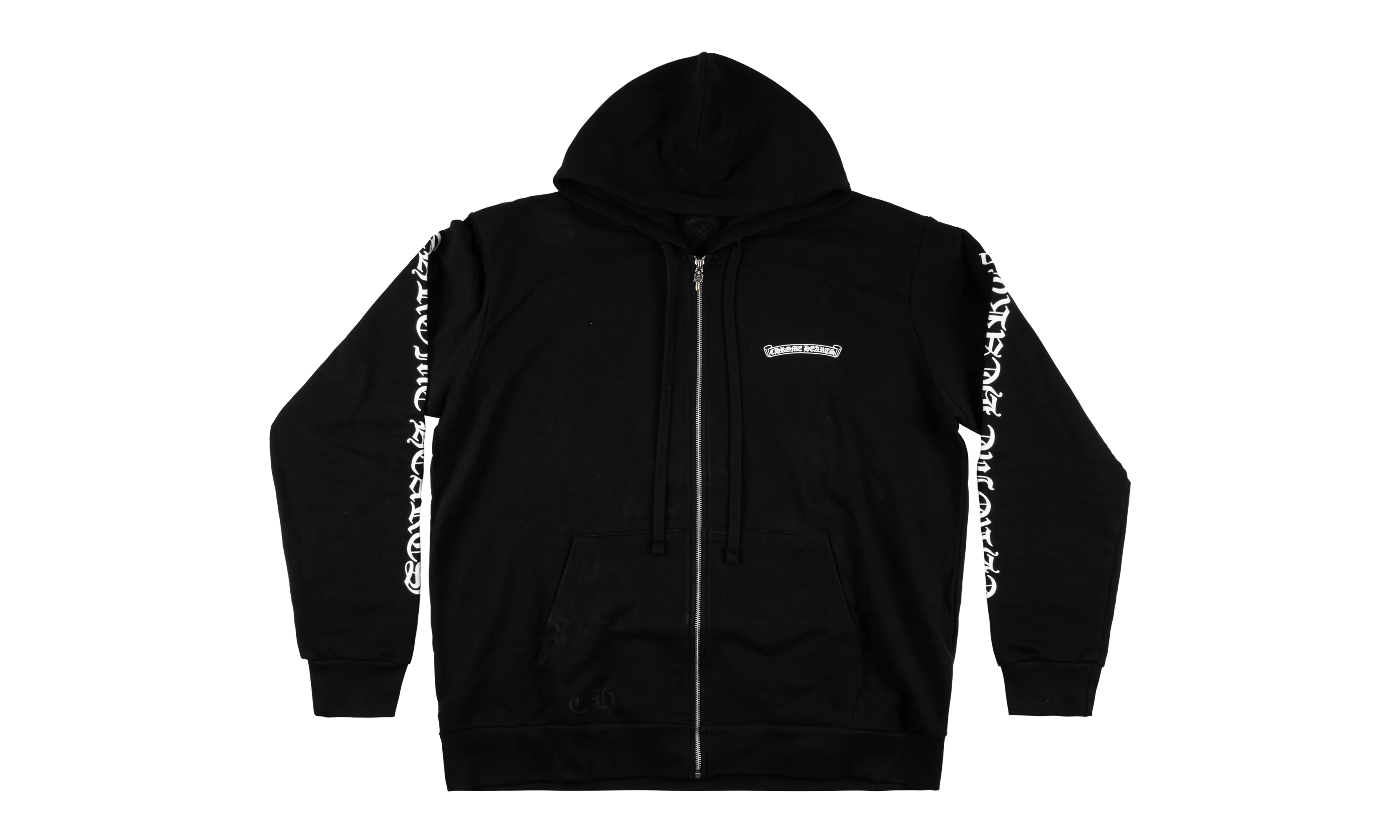 Scroll Zip up Hoodie "Black" CHRM0827