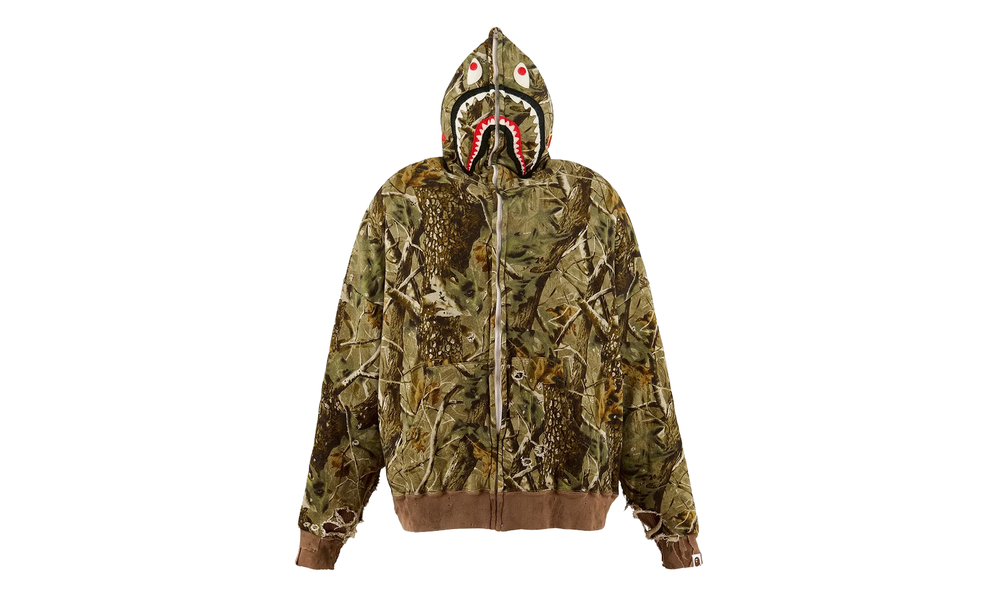 Zip Up Hoodie "Bape Shark Camo" SM HR1 0000 C38