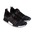 Nmd R1 Stlt Pk B37636 Mens Black Canvas Lace Up Lifestyle Sneakers Shoes