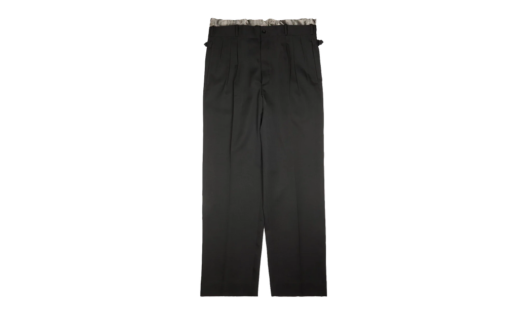 Layered Pleated Trouser "Black" S50KA0705M35693900