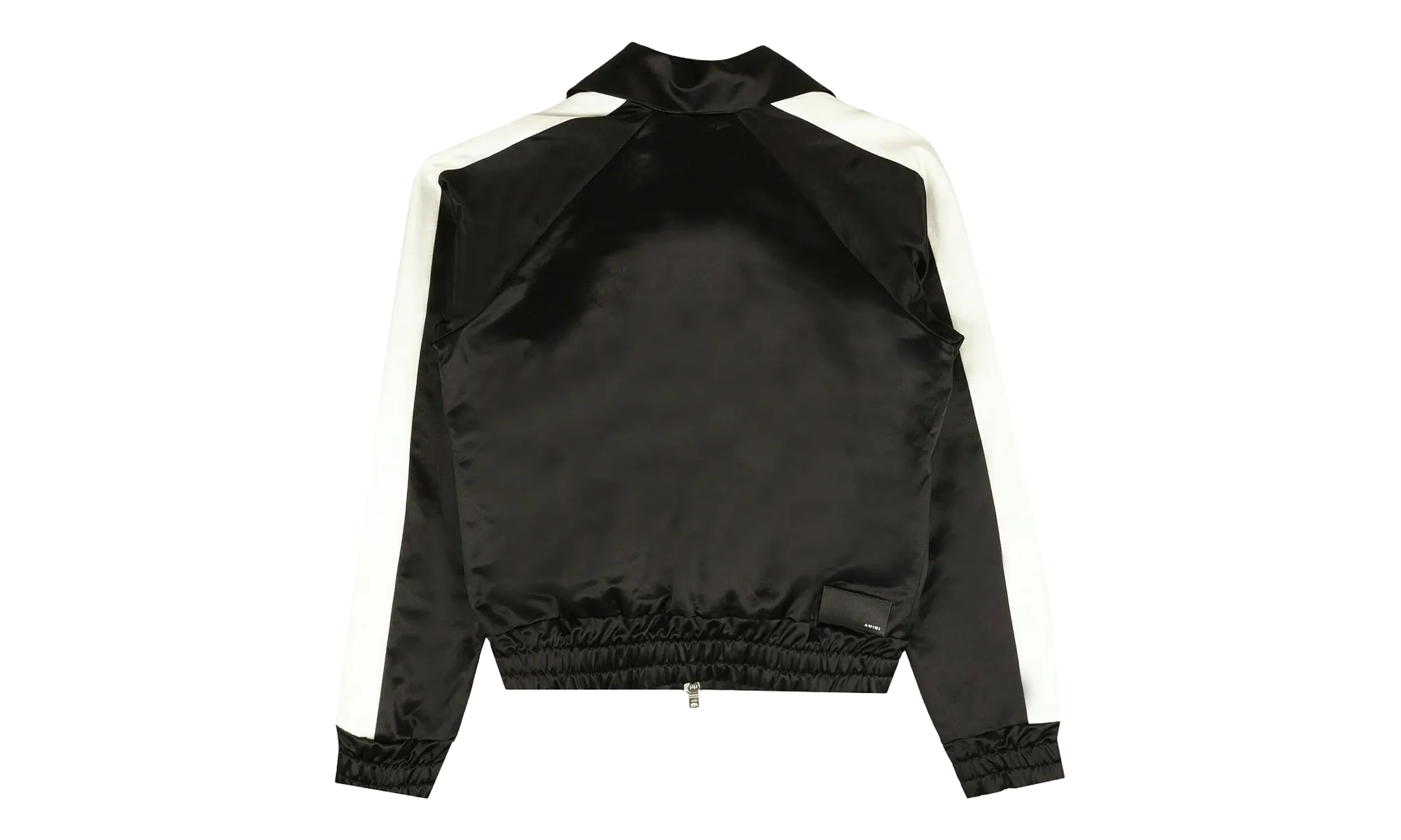 Full Zip Satin Track Jacket "Black" MJT001 001
