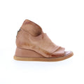 Craig B39002-101-0001 Womens Brown Leather Wedges Sandals Shoes