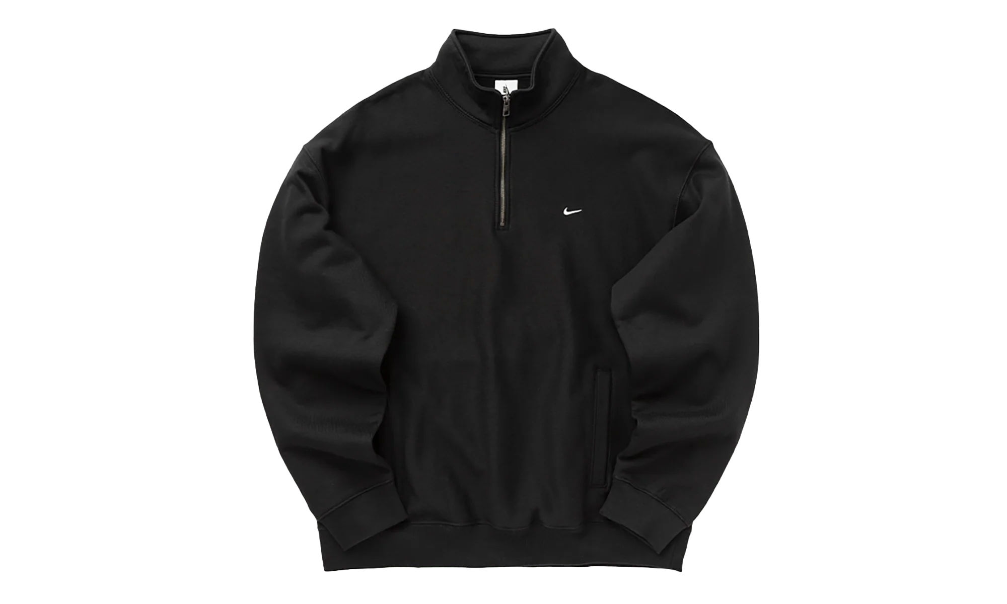 Solo Swoosh Full Zip Hoodie "Black / White" HV1094 010