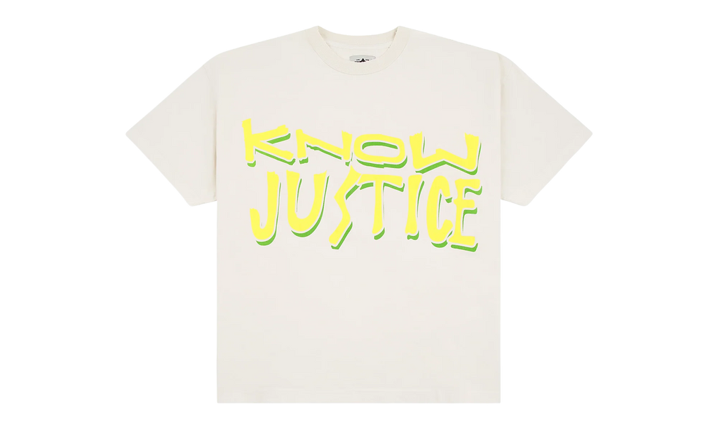 Know Justice Know Peace Tee "White" BAR20