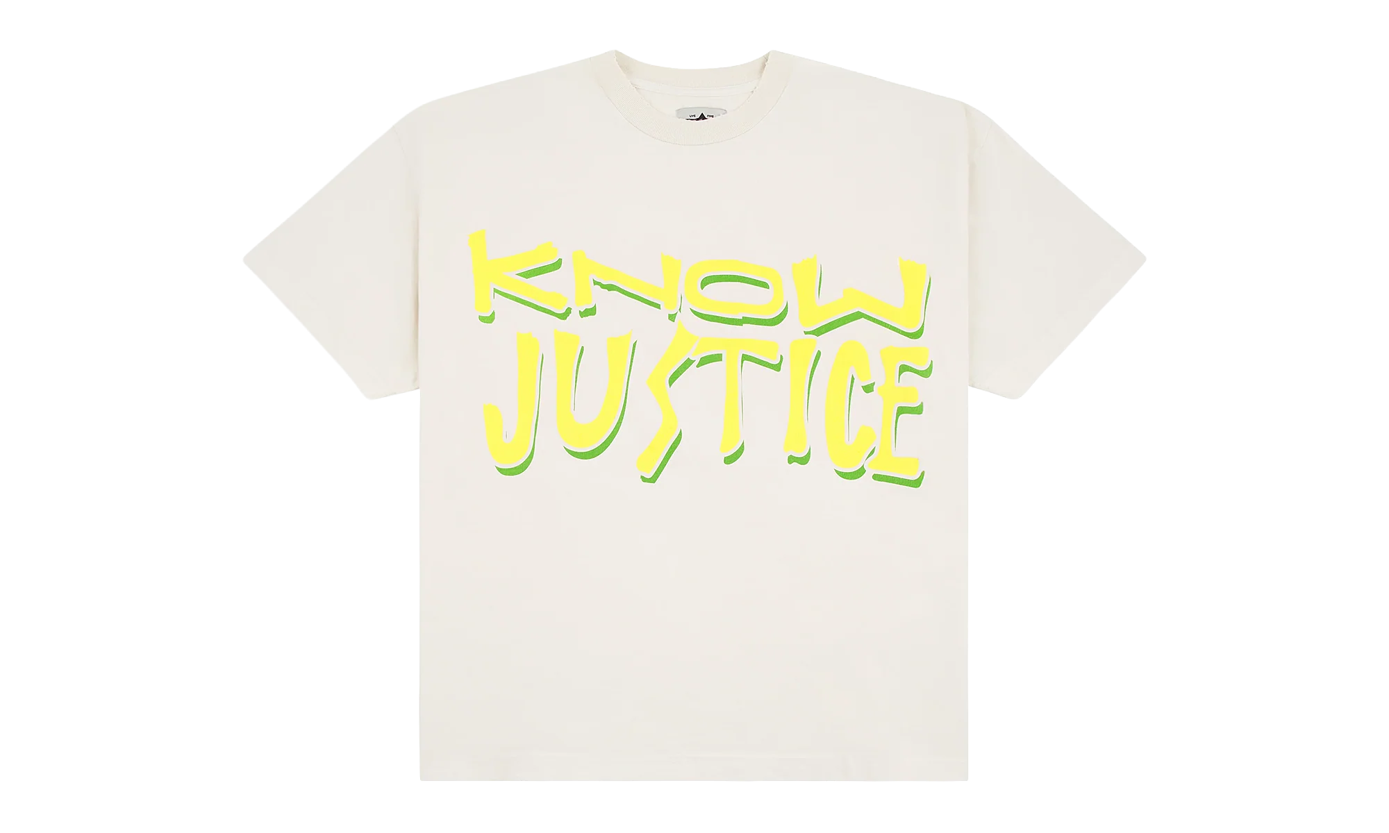 Know Justice Know Peace Tee "White" BAR20