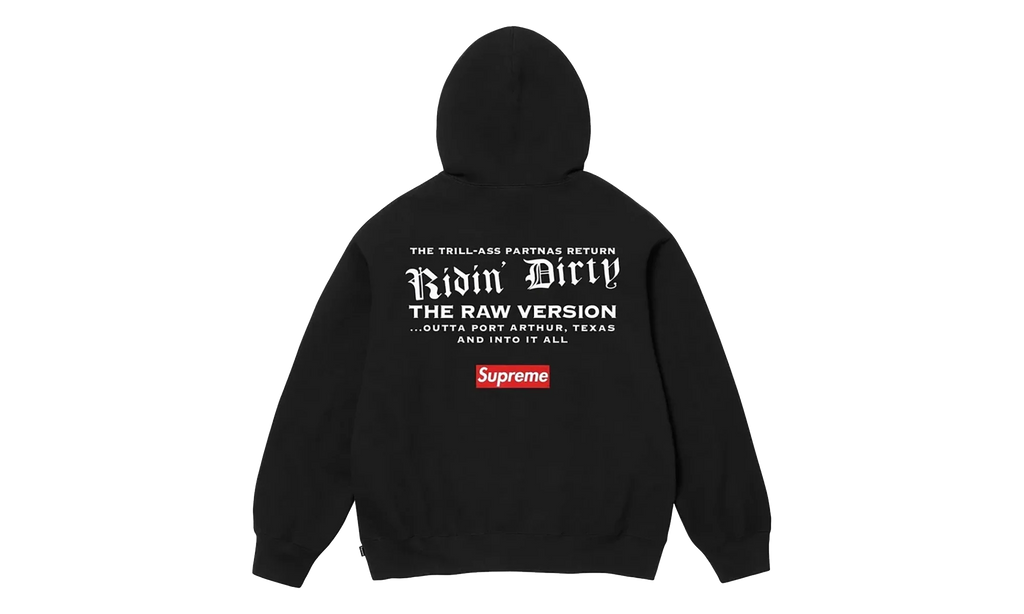 UGK Hooded Sweatshirt "SS24 - Black" SU27414