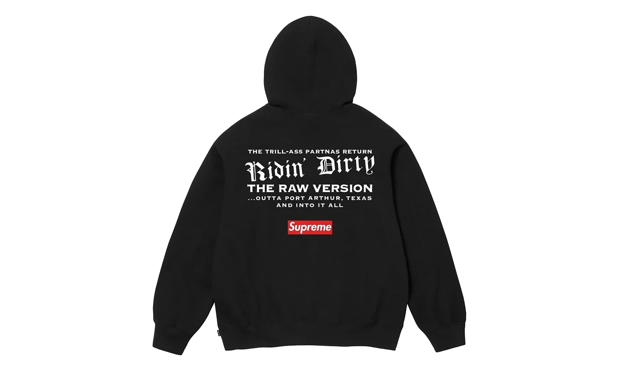 UGK Hooded Sweatshirt "SS24 - Black" SU27414