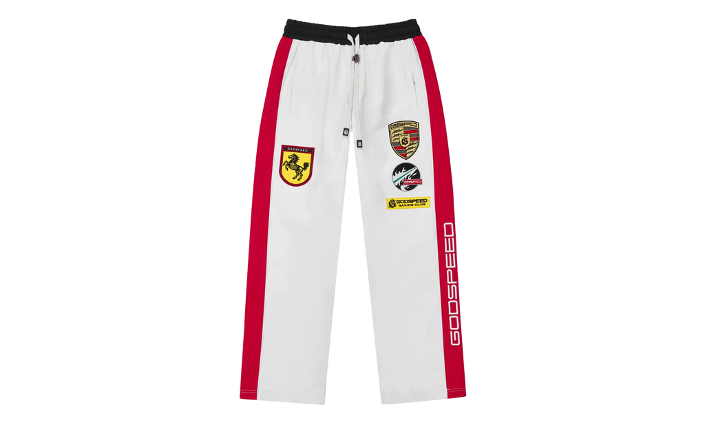 GRC Track Pants "White / Black / Red" GS083