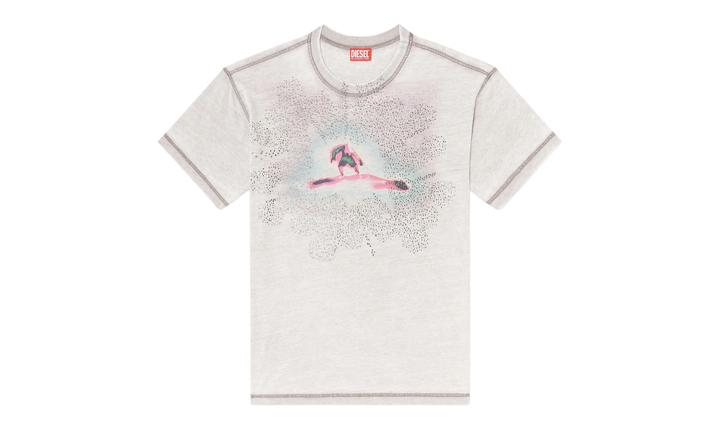 Studded Surfer T-Shirt "Grey" A204250PLBQ97DA