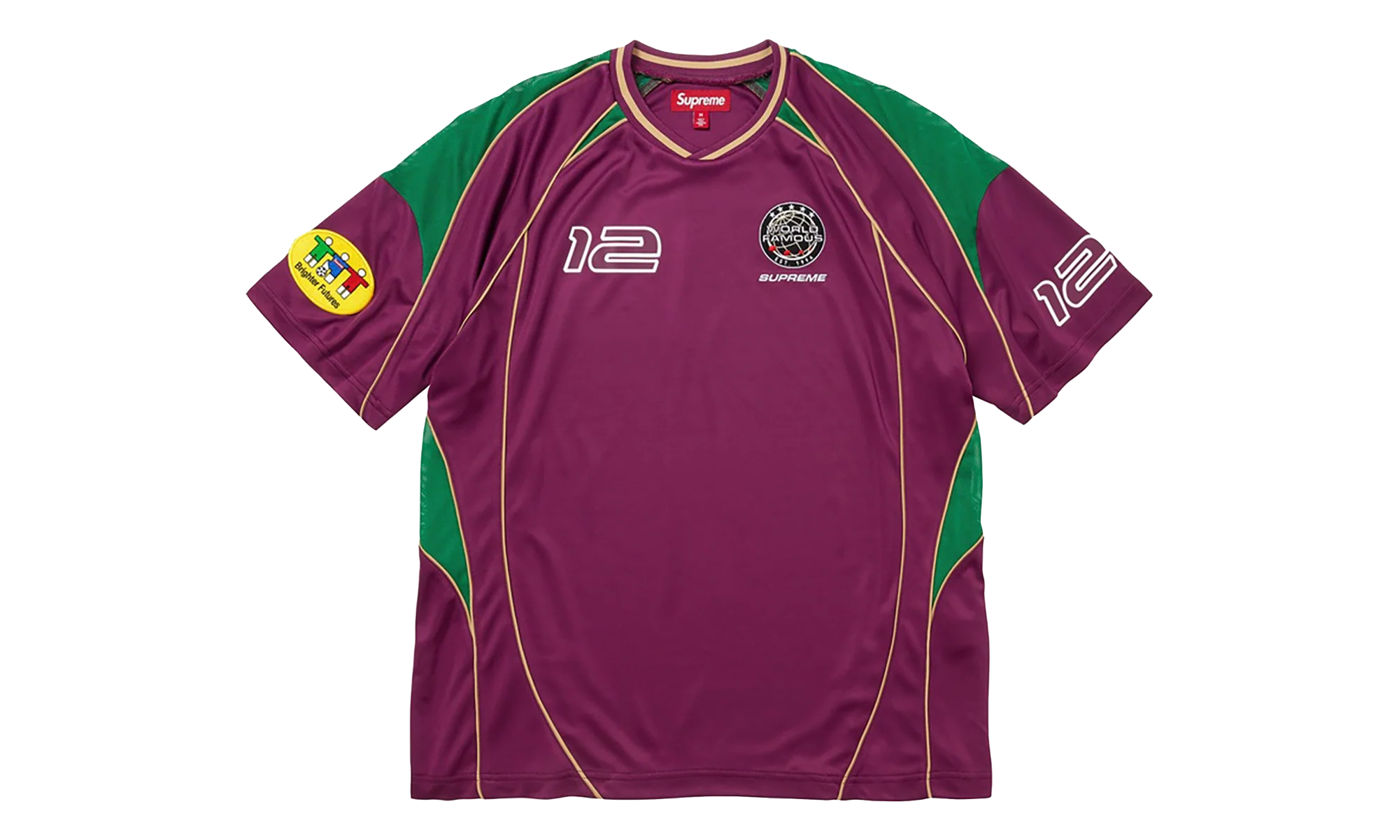 Piping Soccer Jersey "FW25 - Raspberry" SU27221