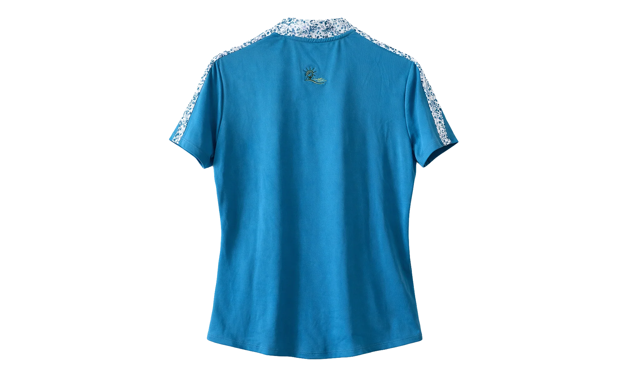 Novelty Sleeveless Polo WMNS "Glow Blue" EI7529