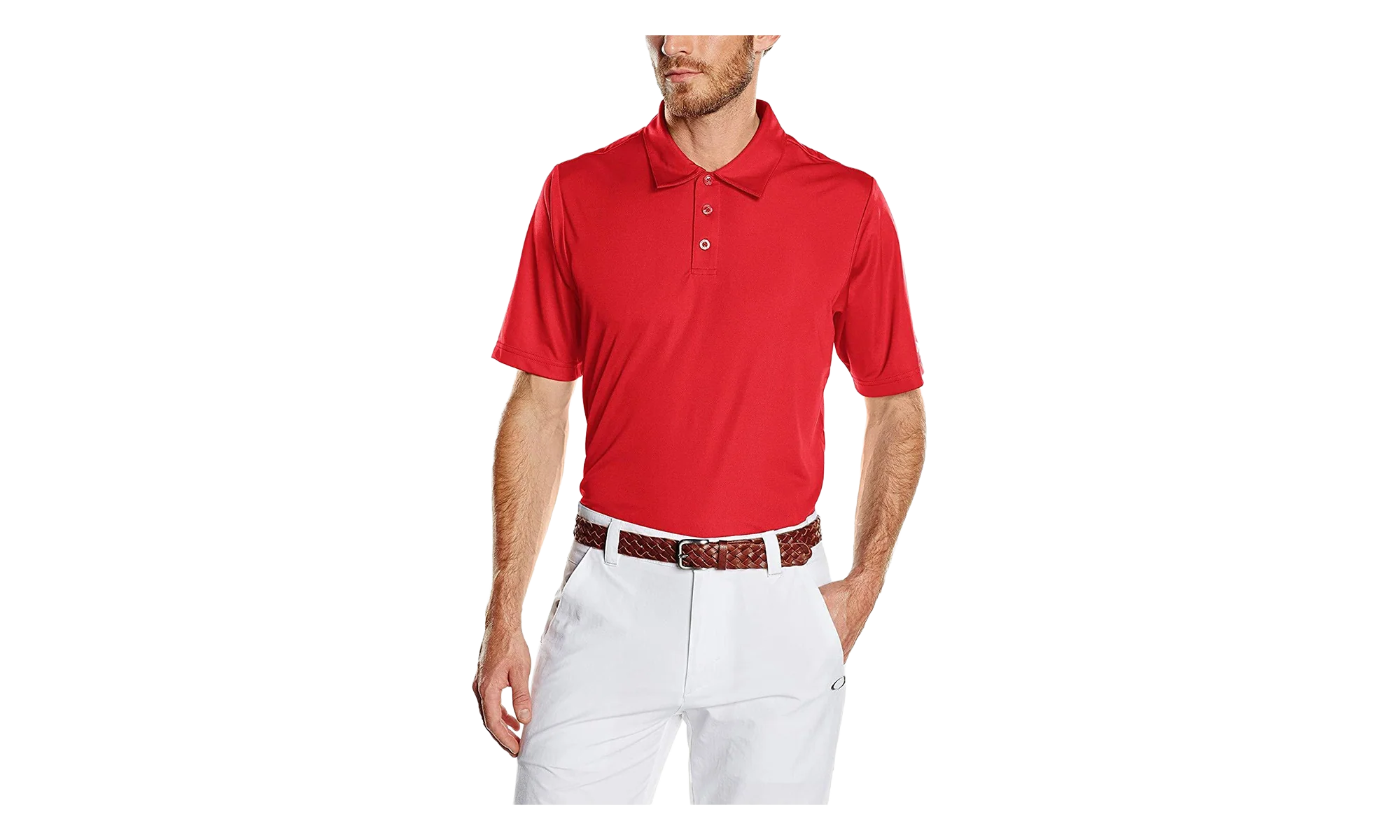 Basic Polo Golf Shirt "Red Line" 431954OCB 465