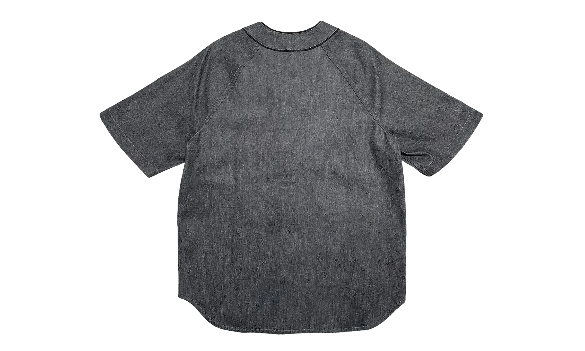 Embossed Monogram Baseball Jersey "Black Denim" LVEMBJDB