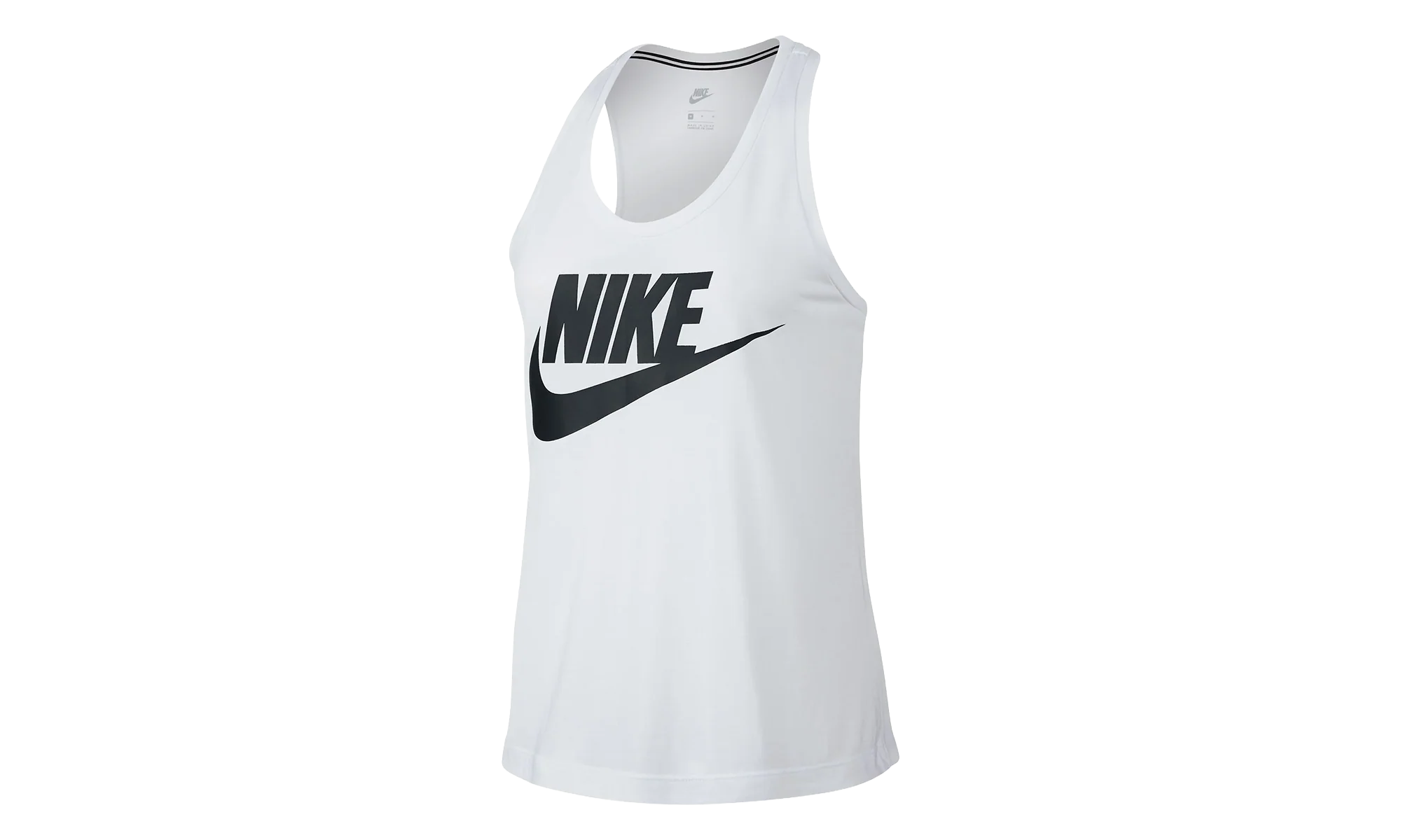 Sportswear Essential Tank Top WMNS "White Black" 831731 100