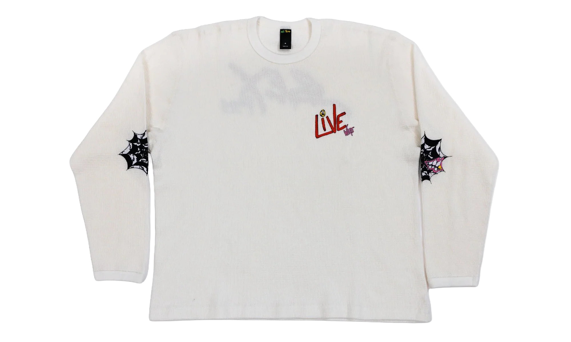 Live Sex Records long sleeve thermal "White" MB19