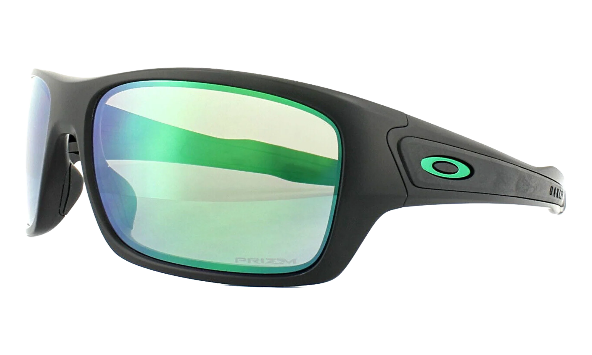 Turbine Polarized Sunglasses "Matte Black / PRIZM Jade Polarized" OO9263 45