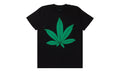 Green Weed Leaf SS Tee "Black" 7A45206A