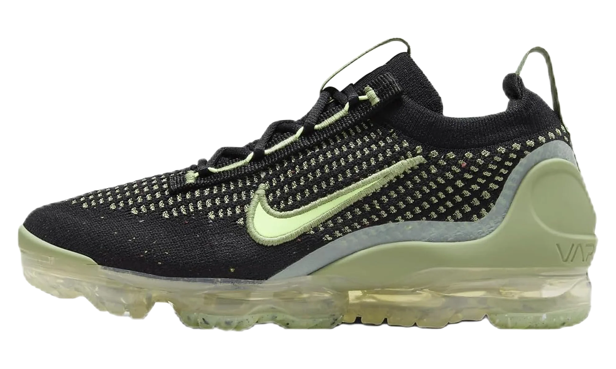 Air VaporMax 2021 Flyknit GS "Black Vintage Green" DB1550 010