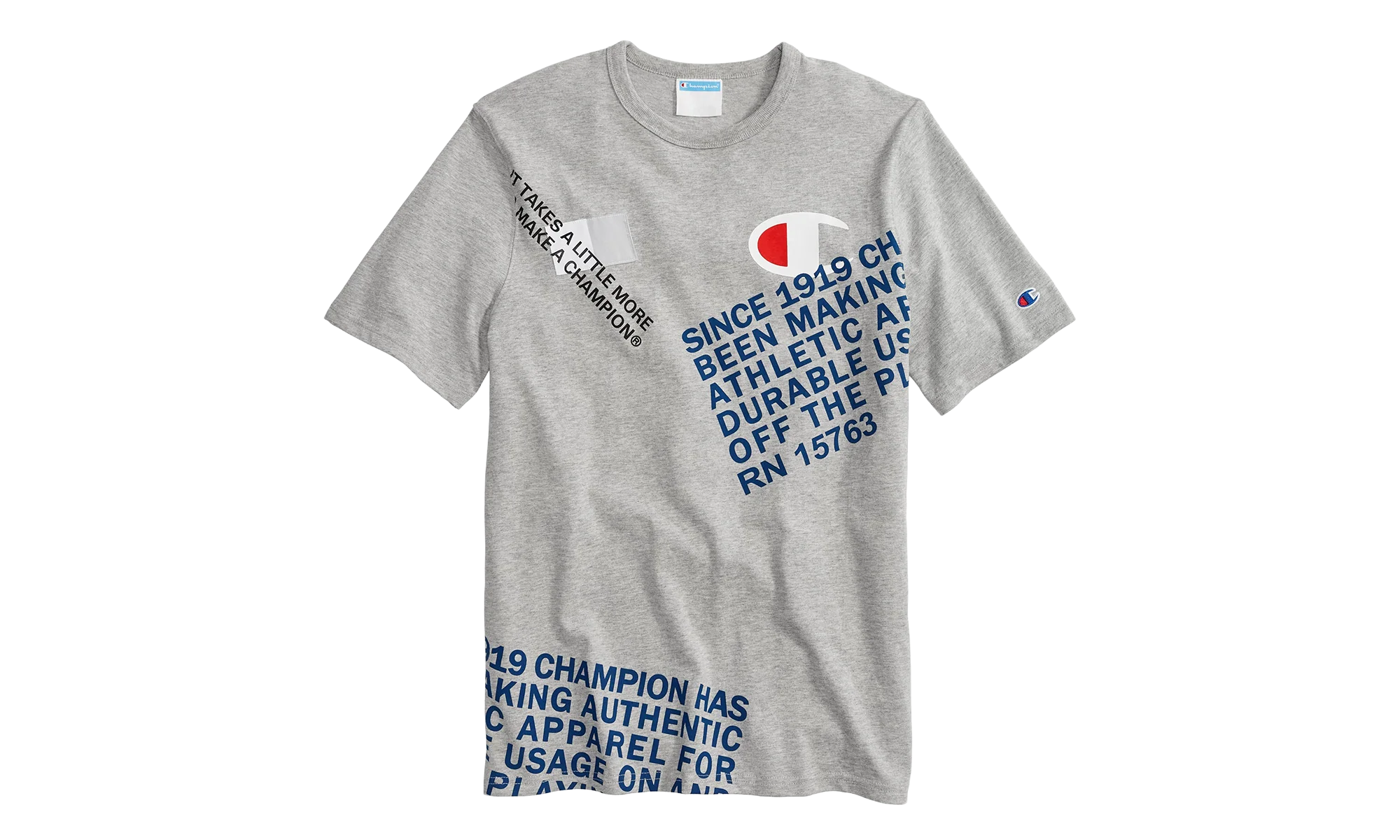 Heritage Graphic T-Shirt "Oxford Grey" T1919G 1IC