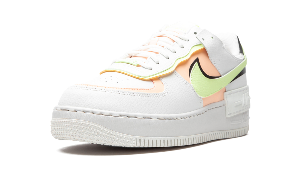 AIR FORCE 1 SHADO MNS WMNS"White/ Barely Volt/ Crimson Tint"