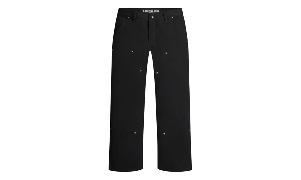 Detached Double Knee Pants "Black" 10062672