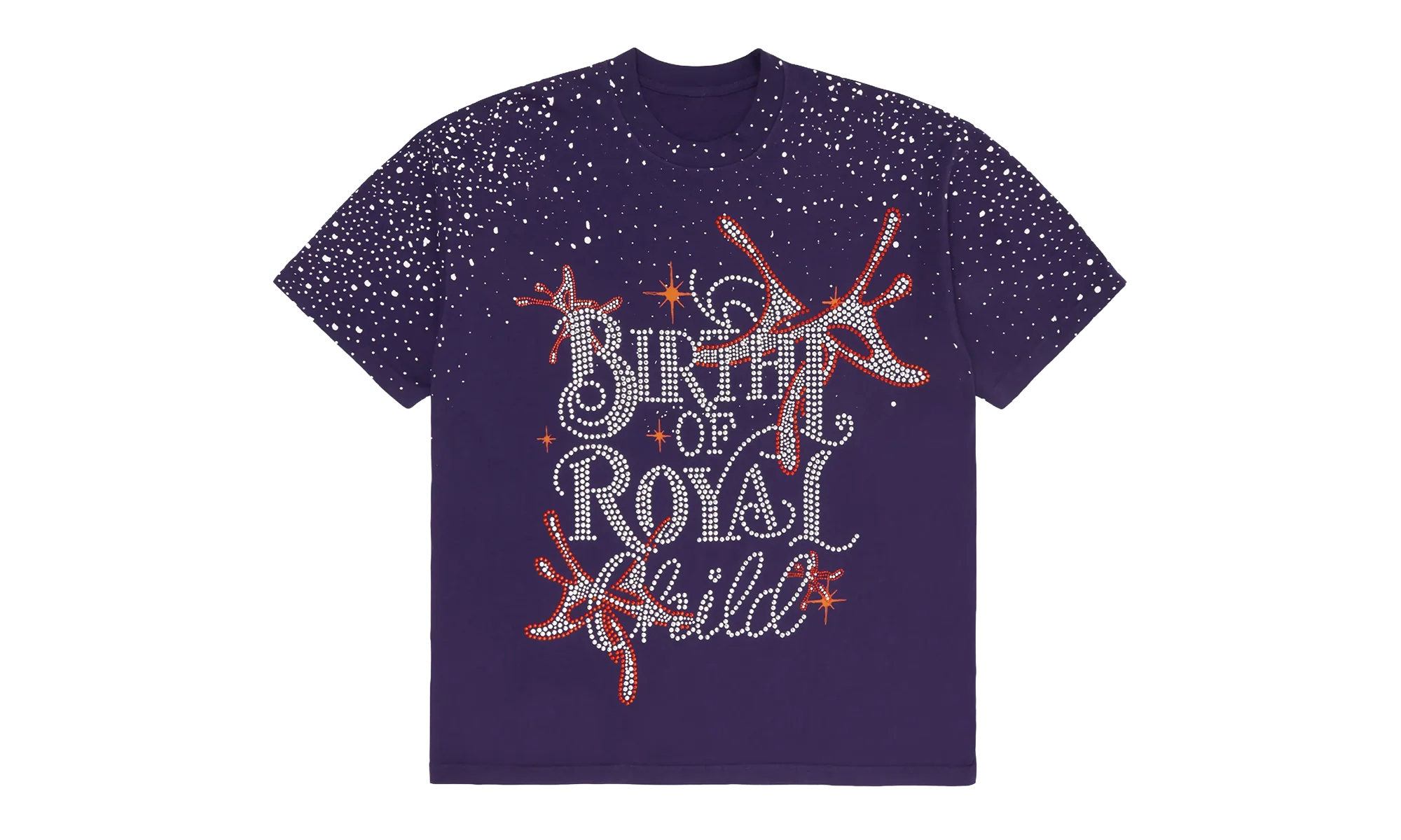Rhinestone T-Shirt "Young Thug - Purple" 3VTHVDXD