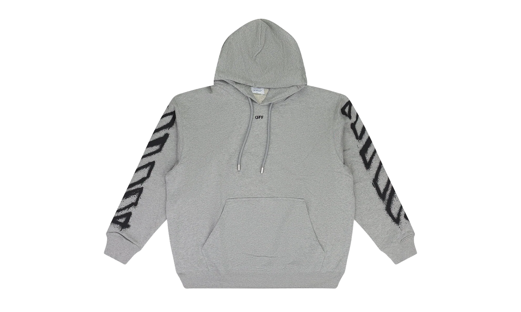 Spray Can Arrow Hoodie "Grey" OFW-MHDS-0209