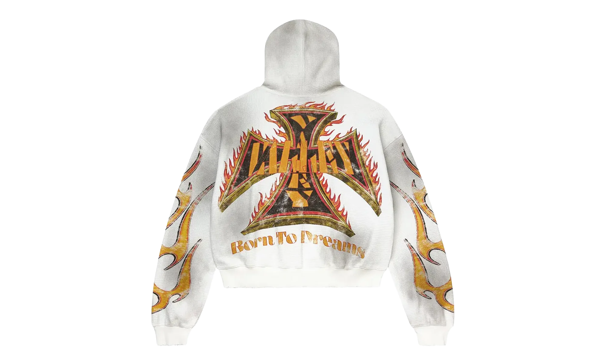 Reborn Waffle Zip-Up Hoodie "White" 11451 1SS2604VFRWZU WHIT