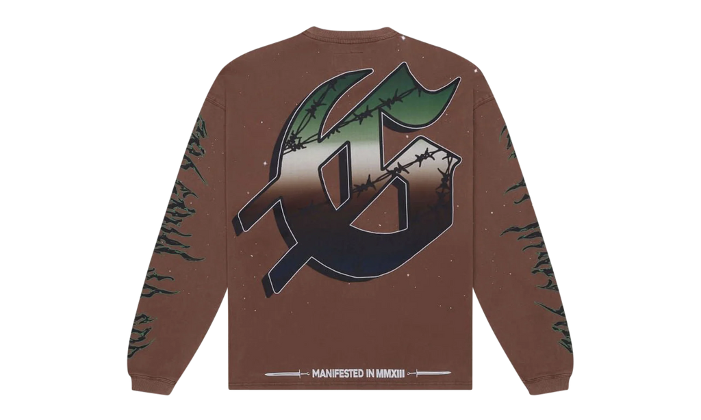 Men's Air Strike LS T-shirt "Mocha" HFM408HS