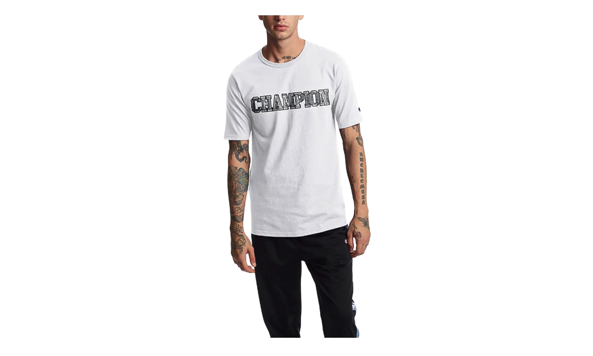 C-Life Heritage 3-D Logo T-Shirt "White" GT19 586338 100