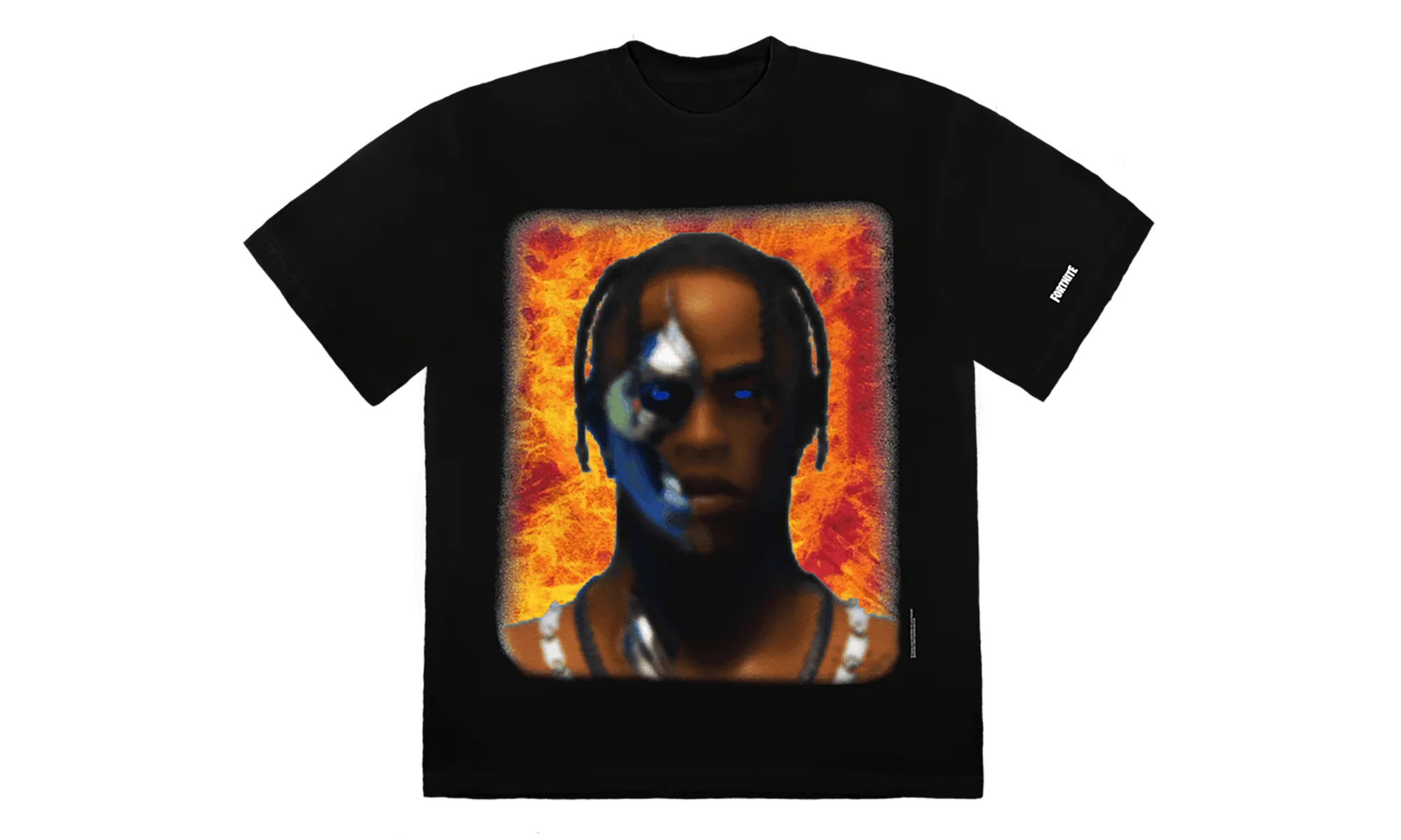 Travis Scott T-3500 Portrait T-Shirt "Black" TSUC56