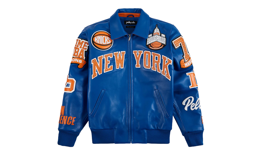 New York Knicks For The City Jacket "Royal / Orange / White" PP027
