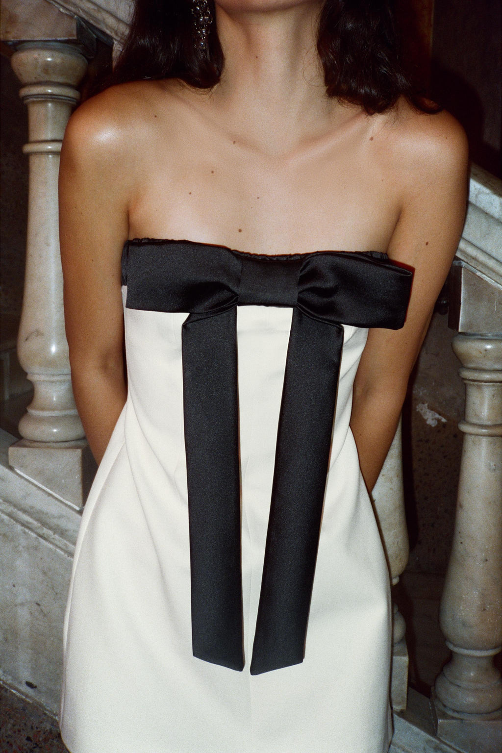 Bow-Knot Off-The-Shoulder Dress