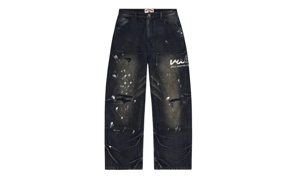 Daily Work Pants "Painted / Black" 11451 10005VFDWPP PAIN