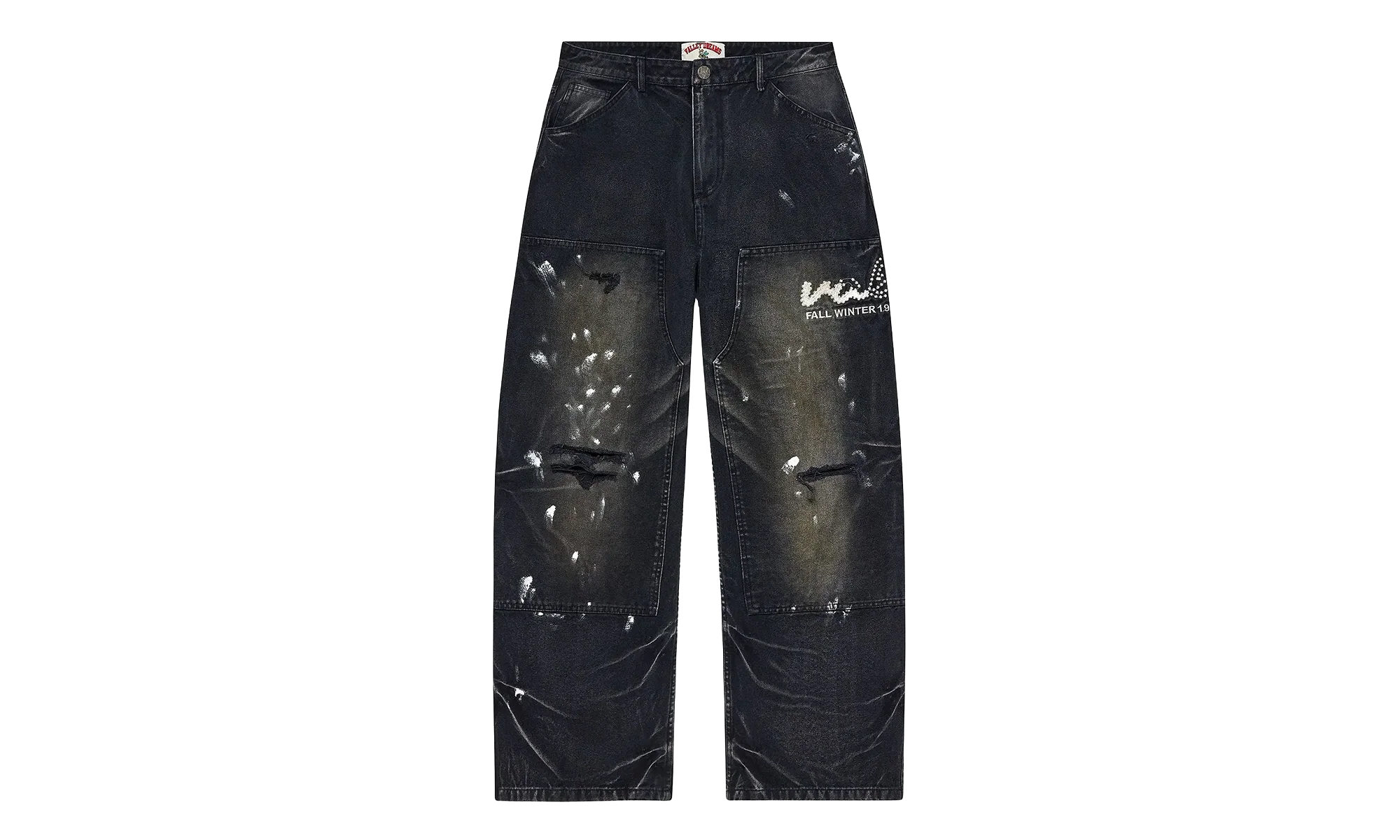 Daily Work Pants "Painted / Black" 11451 10005VFDWPP PAIN