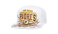 MLB Cooperstown Aftershock Snapback Cap "San Diego Padres - White" HS8551 SDPWHIT