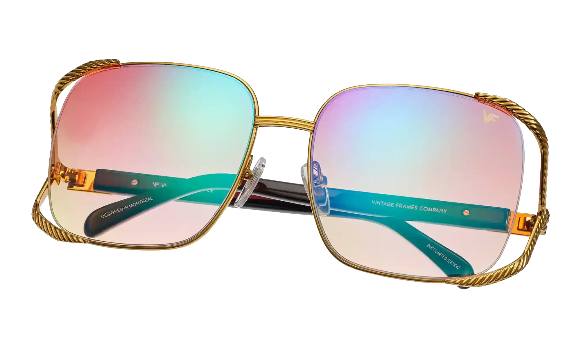 Vixen 24KT "Yellow Gold / Black / Candy Pink Multiflash" MPVX2 0005 23C1