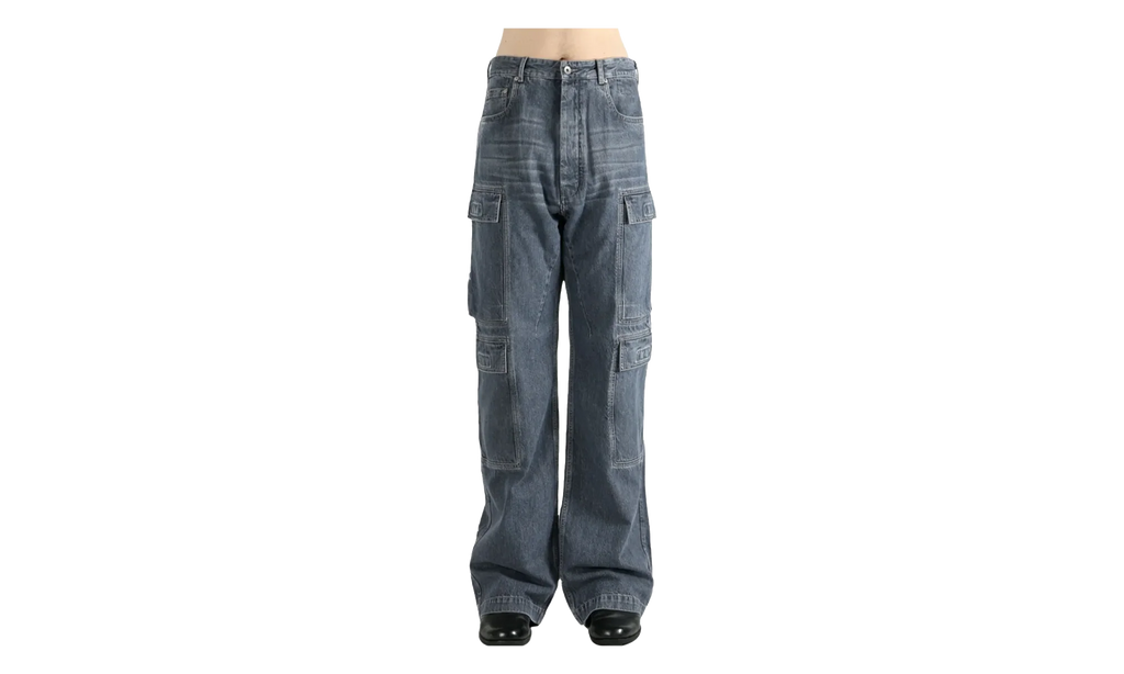 Double Cargo Jeans "Washed Grey" DU02E7361 DGY 58