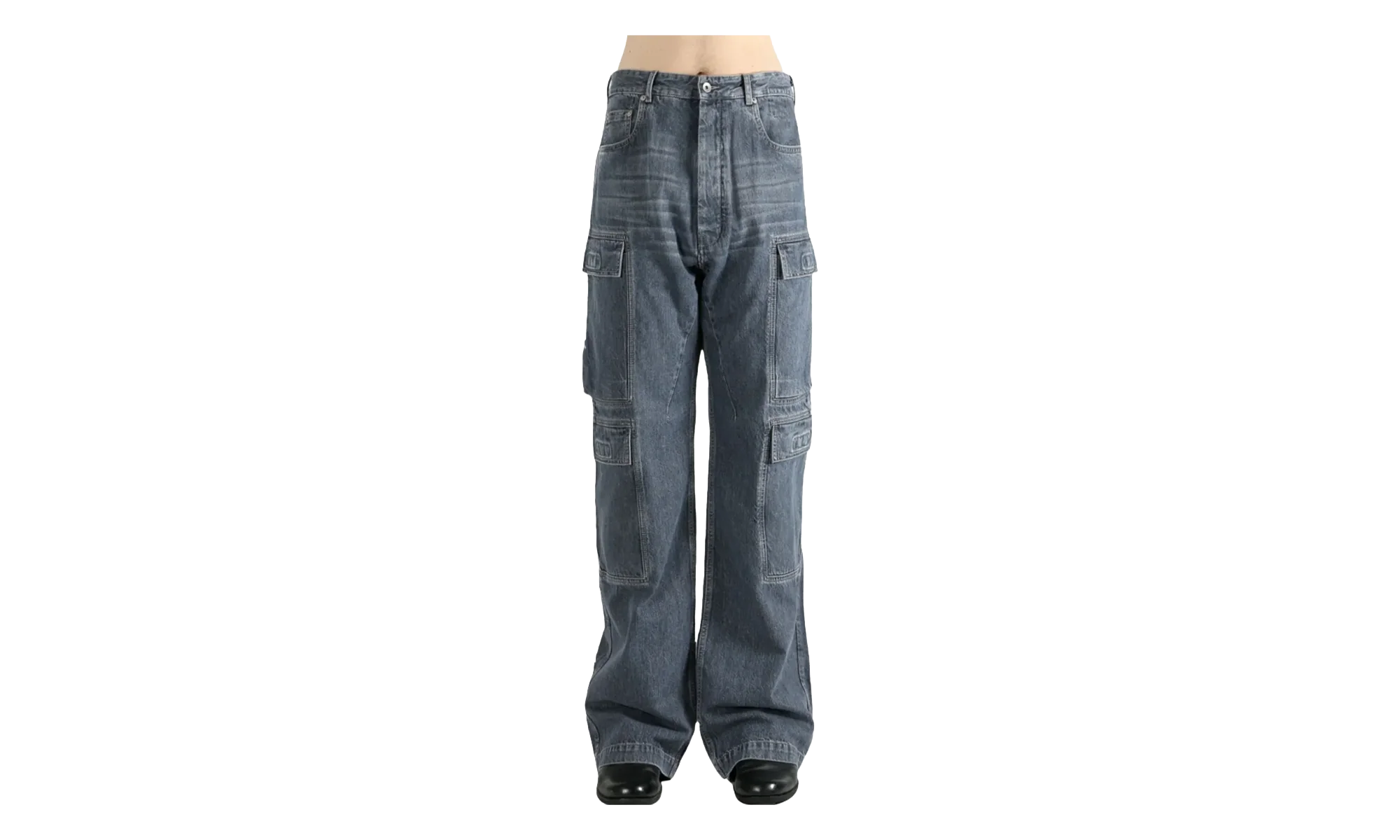 Double Cargo Jeans "Washed Grey" DU02E7361 DGY 58